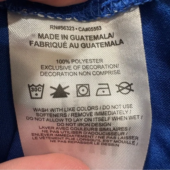 Royal Blue Florida Gators Softball Performance T-Shirt Nike Dri-fit Men's XL - Picture 9 of 12